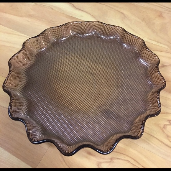 Vintage Italian Colony Amethyst Tart Pie Plate - Picture 2 of 12